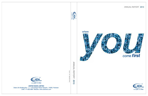 Thumbnail United Bank (Pakistan) Annual Report 2013