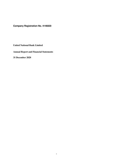 Thumbnail United Bank (Pakistan) Financial Statement 2020