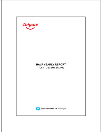 Thumbnail Colgate-Palmolive (Pakistan) Half-year Report 2019-h1