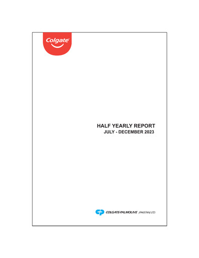 Thumbnail Colgate-Palmolive (Pakistan) Half-year Report 2023-h1
