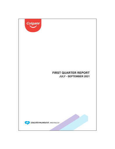 Thumbnail Colgate-Palmolive (Pakistan) Quarterly Report 2022-q1