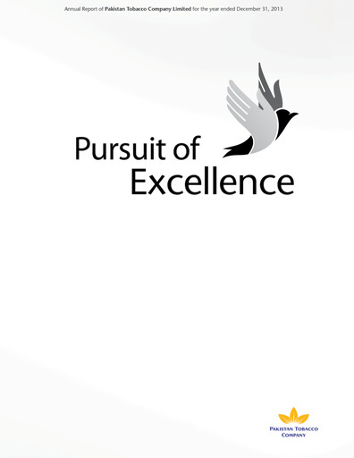 Miniature Pakistan Tobacco Company Rapport annuel 2013
