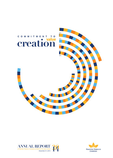 Miniature Pakistan Tobacco Company Rapport annuel 2014