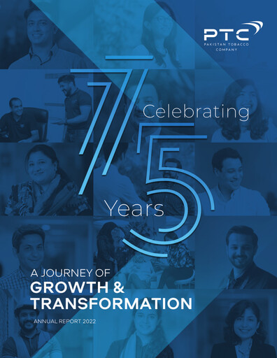 Miniature Pakistan Tobacco Company Rapport annuel 2022