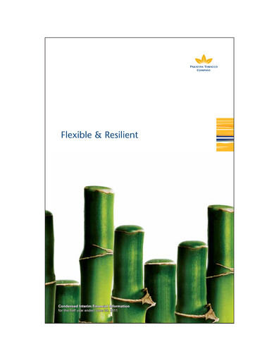 Miniature Pakistan Tobacco Company Bilan financier 2011-h1
