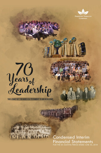 Miniature Pakistan Tobacco Company Bilan financier 2018-h1