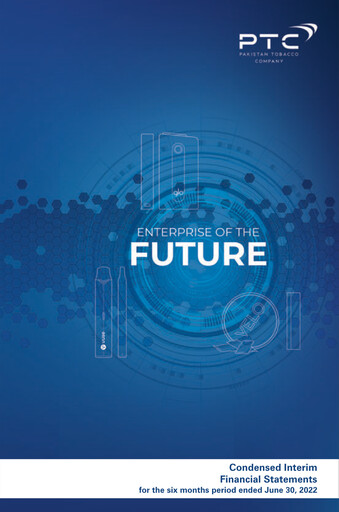 Miniature Pakistan Tobacco Company Bilan financier 2022-h1