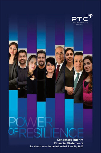 Miniature Pakistan Tobacco Company Bilan financier 2025-h1