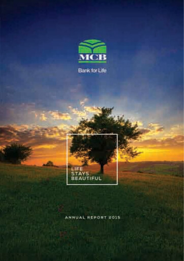 Thumbnail MCB Bank Pakistan Annual Report 2015