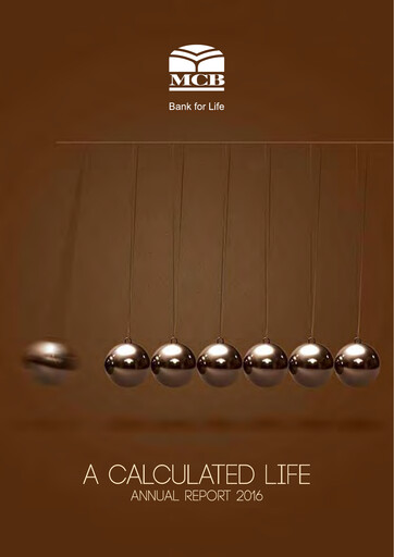 Thumbnail MCB Bank Pakistan Annual Report 2016