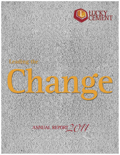 Vorschaubild Lucky Cement Jahresbericht 2011