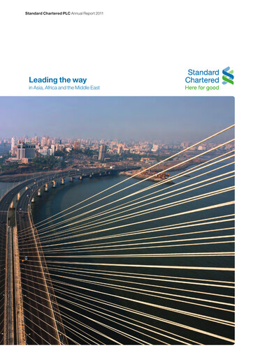 Thumbnail Standard Chartered Bank (Pakistan) Annual Report 2011