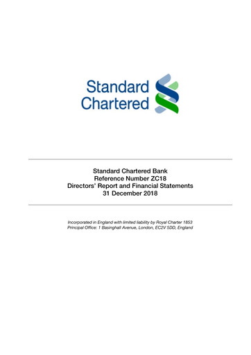 Thumbnail Standard Chartered Bank (Pakistan) Financial Statement 2018