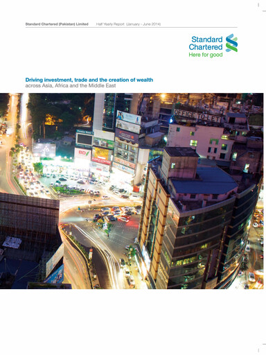 Thumbnail Standard Chartered Bank (Pakistan) Half-year Report 2014-h1