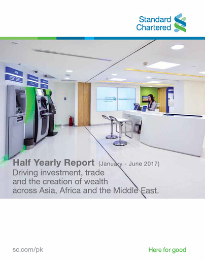 Thumbnail Standard Chartered Bank (Pakistan) Half-year Report 2017-h1
