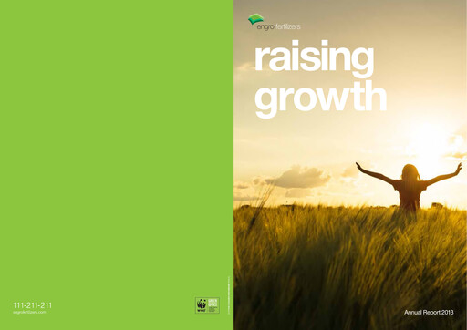 Thumbnail Engro Fertilizers Annual Report 2013