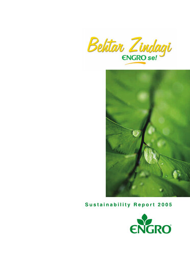Thumbnail Engro Fertilizers Sustainability Report 2005
