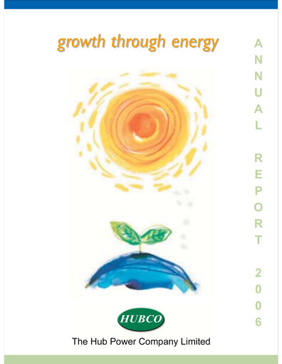 Thumbnail The Hub Power Company Annual Report 2006