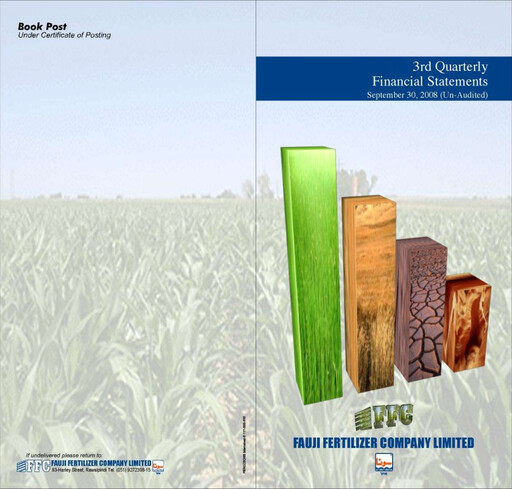 Thumbnail Fauji Fertilizer Company Quarterly Report 2008-q3