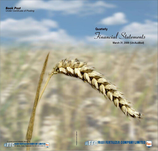 Thumbnail Fauji Fertilizer Company Quarterly Report 2009-q1