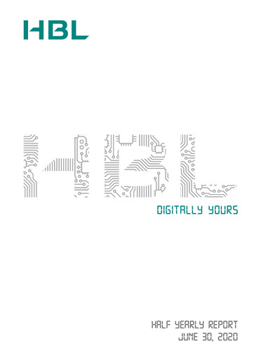 Miniature Habib Bank Rapport semestriel 2020-h1