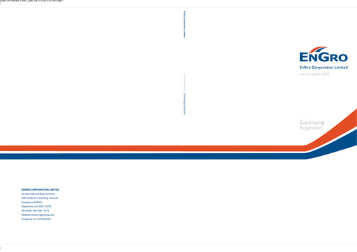 Thumbnail Engro Corporation Annual Report 2005
