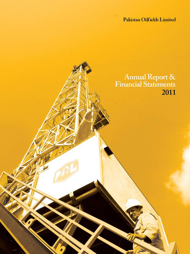 Thumbnail Pakistan Oilfields Limited Annual Report 2011