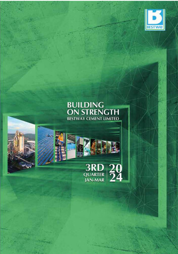 Miniature Bestway Cement Rapport trimestriel 2024-q3