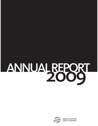 Miniature K-Electric Rapport annuel 2009