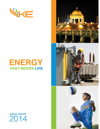 Miniature K-Electric Rapport annuel 2014