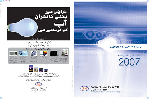 Thumbnail K-Electric Half-year Report 2008-h1