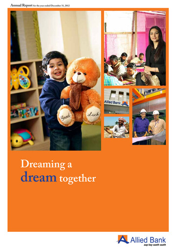 Thumbnail Allied Bank (Pakistan) Annual Report 2012