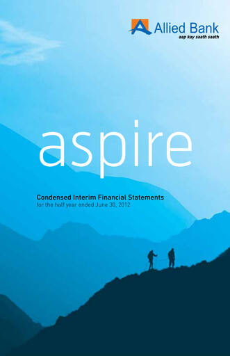 Thumbnail Allied Bank (Pakistan) Half-year Report 2012-h1