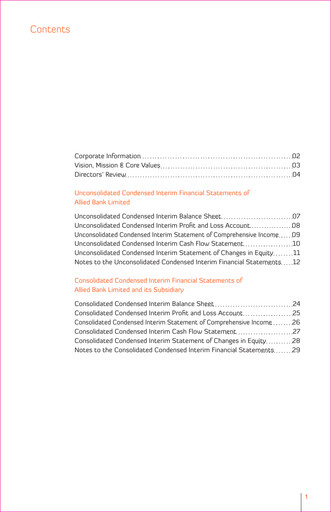 Thumbnail Allied Bank (Pakistan) Quarterly Report 2010-q1