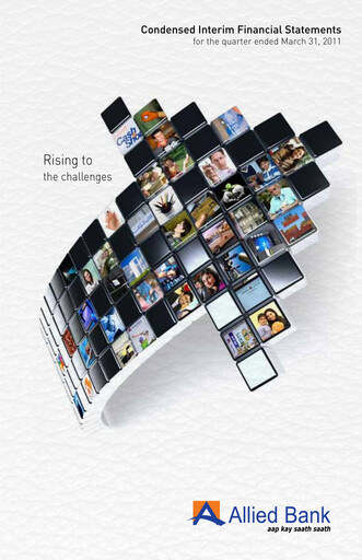 Thumbnail Allied Bank (Pakistan) Quarterly Report 2011-q1