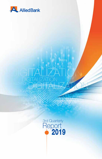 Thumbnail Allied Bank (Pakistan) Quarterly Report 2019-q3