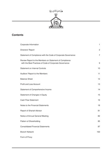 Vorschaubild Bank AL Habib Jahresbericht 2009