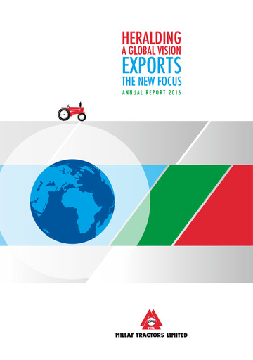 Thumbnail Millat Tractors Annual Report 2016