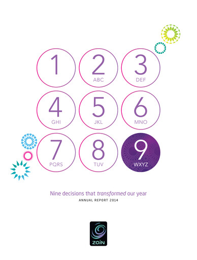 Thumbnail Zain Bahrain Annual Report 2014
