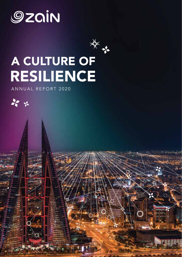 Thumbnail Zain Bahrain Annual Report 2020