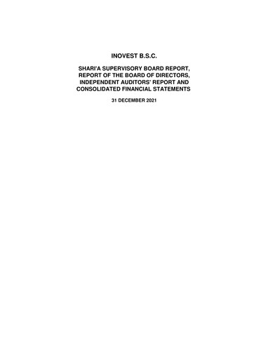 Thumbnail INOVEST Financial Statement 2021