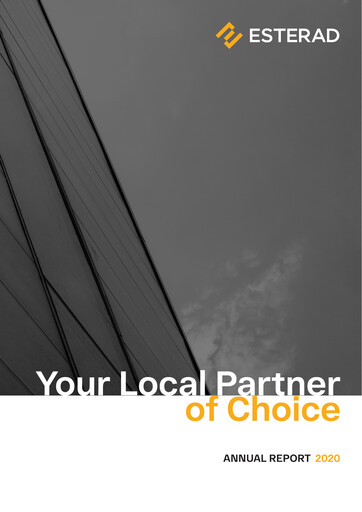 Vorschaubild Esterad Investment Company Jahresbericht 2020