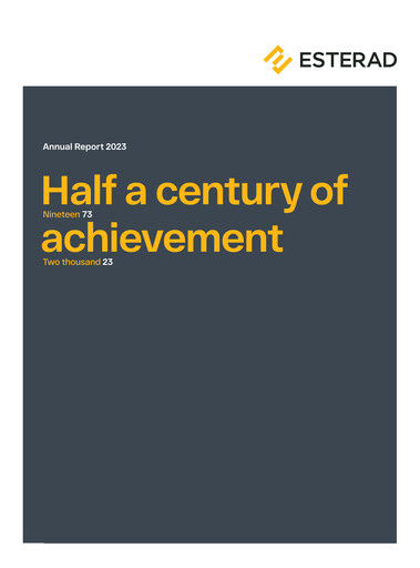 Vorschaubild Esterad Investment Company Jahresbericht 2023