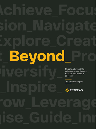 Vorschaubild Esterad Investment Company Jahresbericht 2024