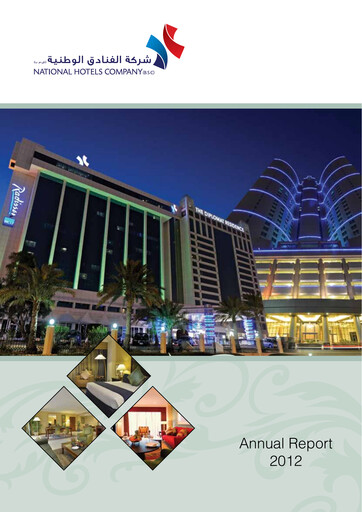 Thumbnail National Hotels Company (Bahrain) Annual Report 2012
