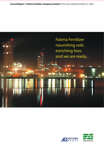 Thumbnail Fatima Fertilizer Annual Report 2009