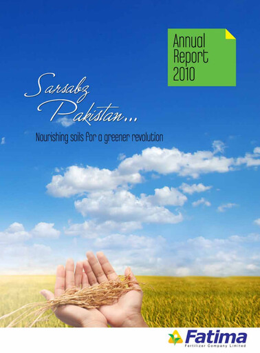 Thumbnail Fatima Fertilizer Annual Report 2010