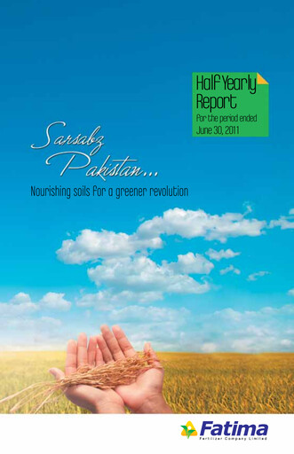 Thumbnail Fatima Fertilizer Half-year Report 2011-h1