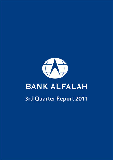 Miniature Bank Alfalah Rapport trimestriel 2011-q3