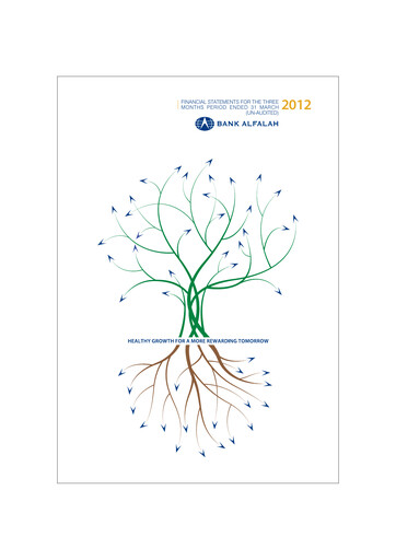 Miniature Bank Alfalah Rapport trimestriel 2012-q1